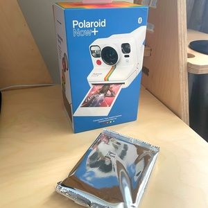 Polaroid Now+ gen 2 camera with film